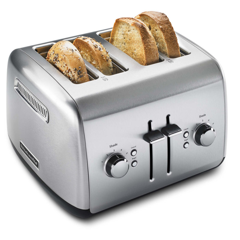KITCHENAID® 4SLICE TOASTER WITH MANUAL HIGHLIFT LEVER & Reviews Wayfair